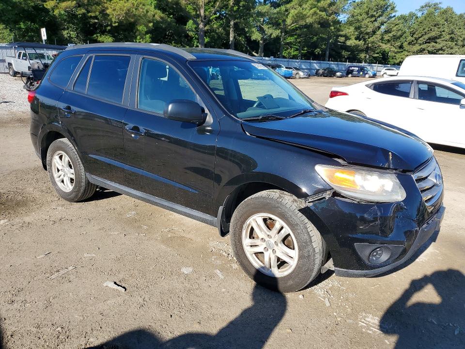 2012 Hyundai Santa fe VIN 5XYZG3AB1CG115998 COPART salvage auction — FRONT END, Va - Certificate Of Title, sold $1,400 on 2026-07-07 (photo 4)