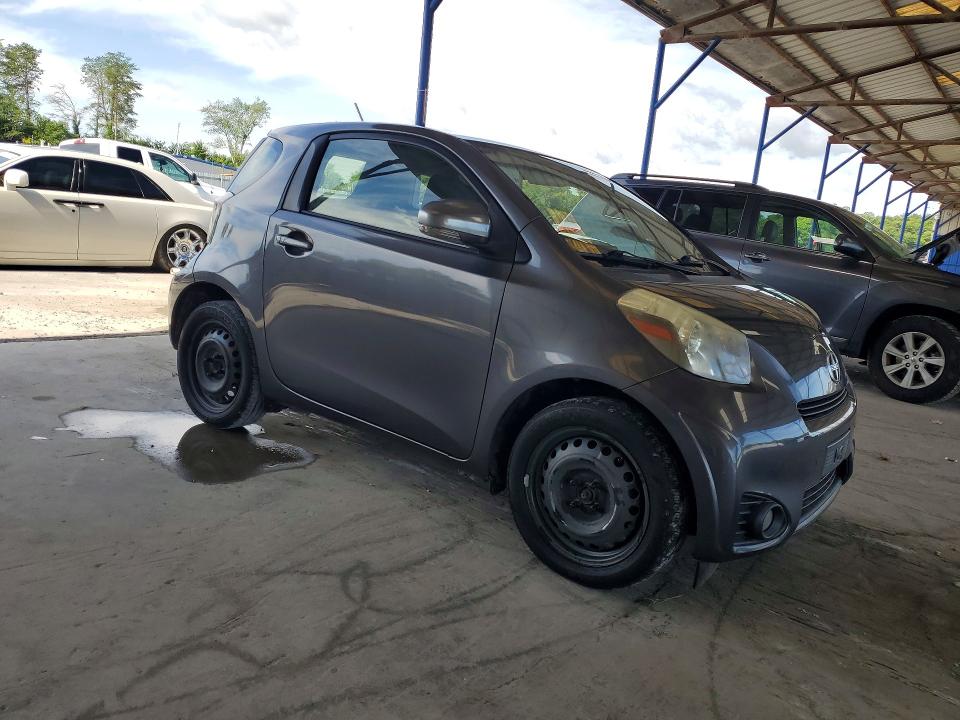 2013 Scion Iq VIN JTNJJXB01DJ024150 COPART salvage auction — REAR END, Ga - Cert Of Title-Salvage, sold $1,200 on 2026-07-09 (photo 4)