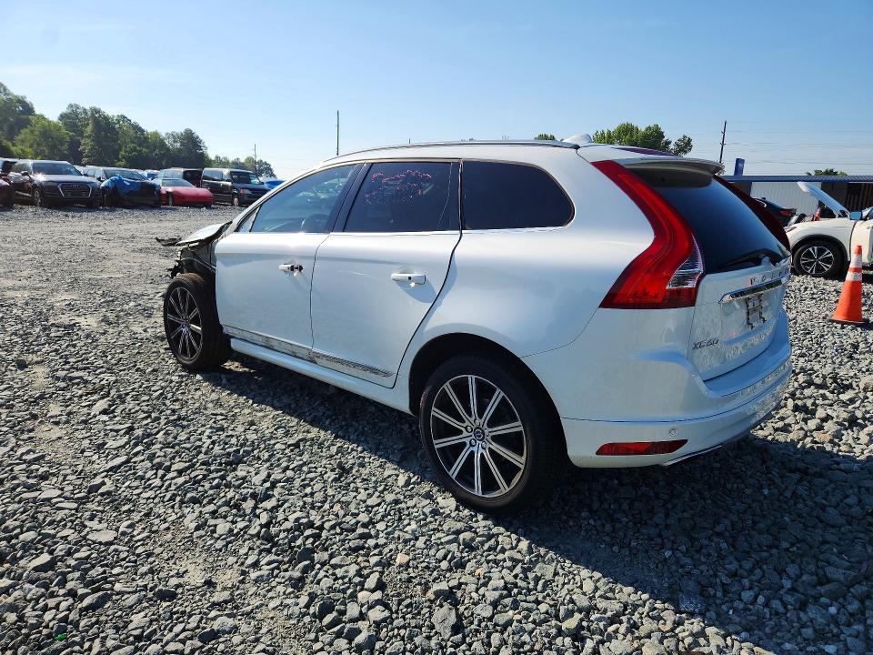 2017 Volvo Xc60 VIN YV449MRU9H2122678 COPART salvage auction — FRONT END, Nc - Salvage Certificate Of Title, sold $4,900 on 2026-08-05 (photo 2)