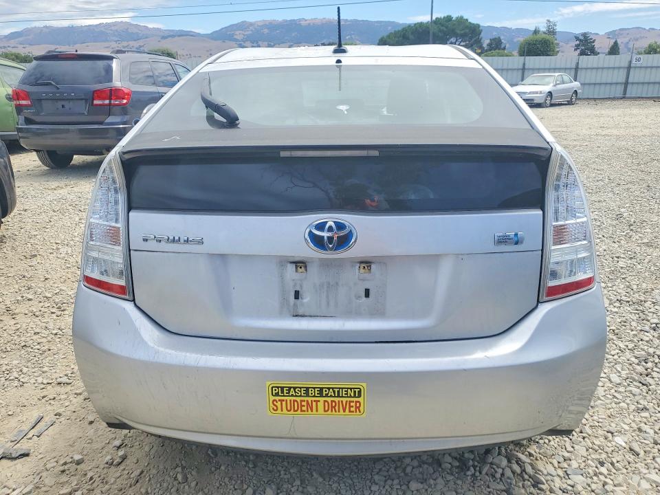 2010 Toyota Prius VIN JTDKN3DUXA0153625 COPART salvage auction — FRONT END, Ca - Salvage Certificate, sold $2,650 on 2026-07-09 (photo 6)