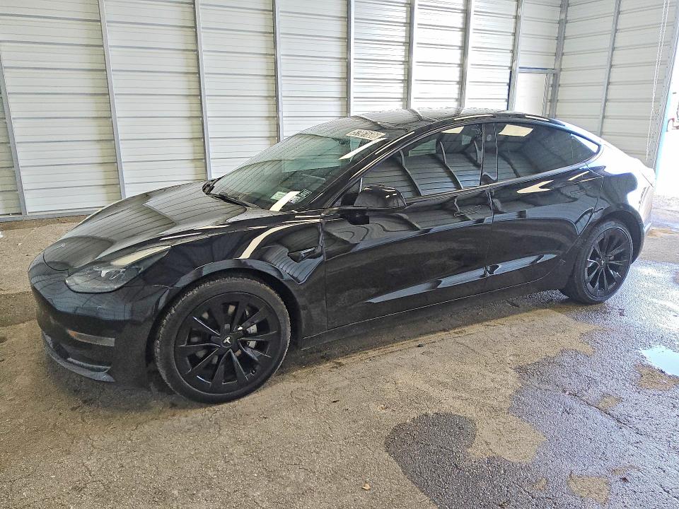 2023 Tesla Model 3 VIN 5YJ3E1EA5PF449191 COPART salvage auction — MINOR DENT/SCRATCHES, Fl - Certificate Of Title (P), sold $8,900 on 2026-07-07 (photo 1)