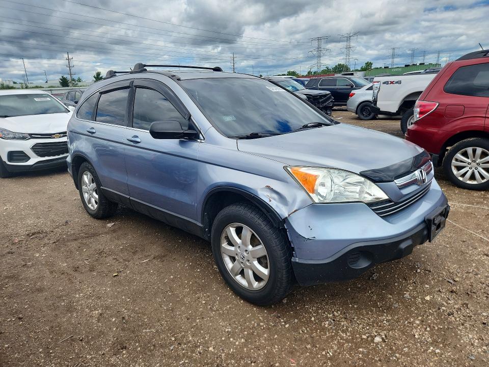2007 Honda Cr-v VIN JHLRE48767C071491 COPART salvage auction — SIDE, Il - Salvage Certificate, sold $1,250 on 2026-07-28 (photo 4)