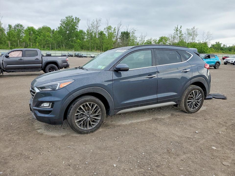 2021 Hyundai Tucson VIN KM8J3CAL9MU384408 COPART salvage auction — REAR END, Ny - Mv-907A Salvage Certificate, sold $4,500 on 2026-07-20 (photo 1)