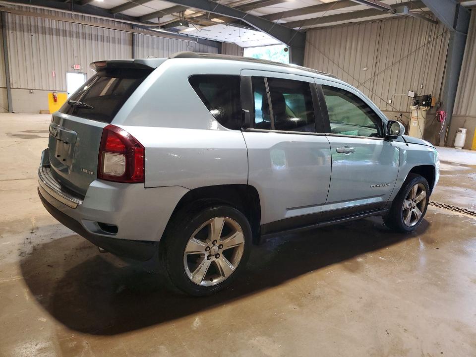2014 Jeep Compass VIN 1C4NJDCB7ED535950 COPART salvage auction — SIDE, PA - CERT OF TITLE, sold $400 on 2026-07-09 (photo 3)