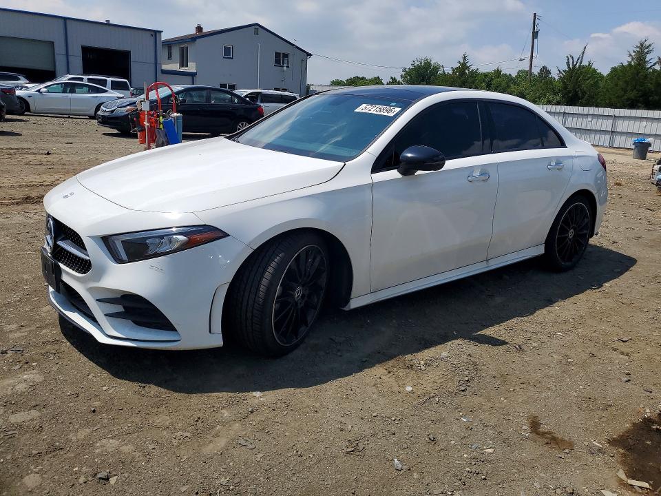 2022 Mercedes-benz A-class VIN W1K3G4EB4NJ361880 — COPART salvage auction photo