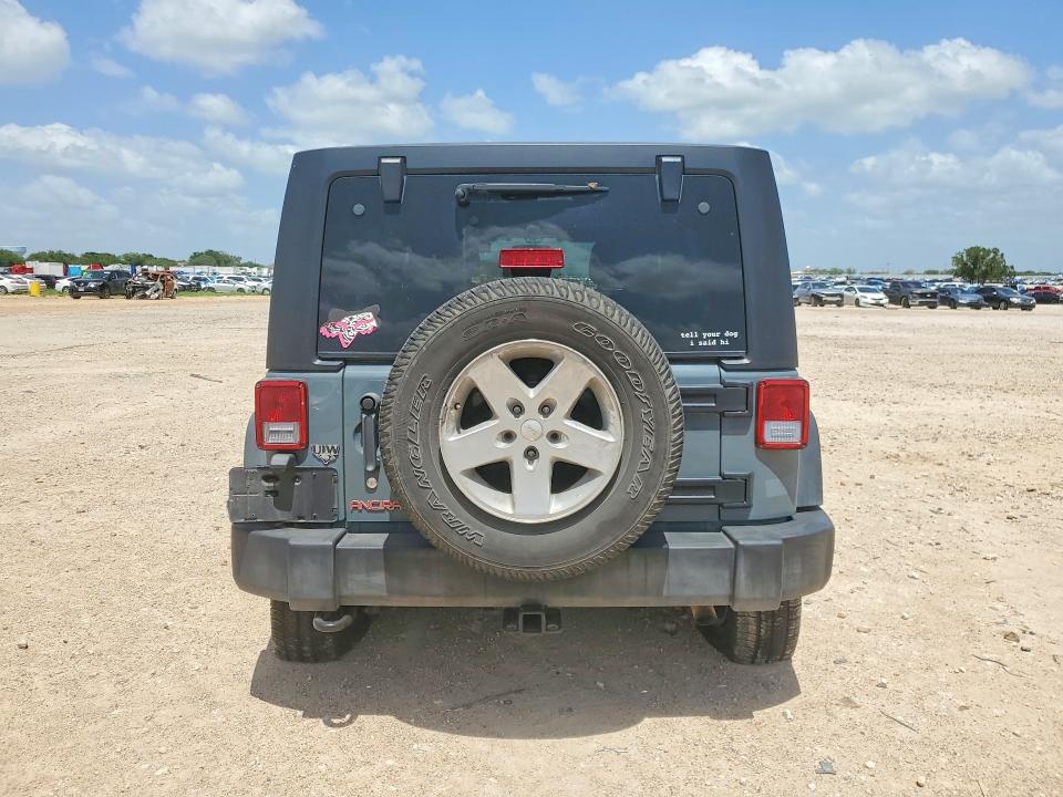 2015 Jeep Wrangler / VIN 1C4BJWDG7FL626295 COPART salvage auction — FRONT END, Tx - Salvage Vehicle Title, sold $3,600 on 2026-07-02 (photo 6)