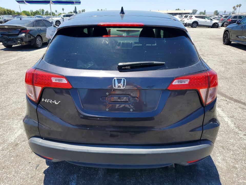 2018 Honda Hr-v VIN 3CZRU5H52JM721602 COPART salvage auction — FRONT END, Ca - Salvage Certificate, sold $4,400 on 2026-07-24 (photo 6)
