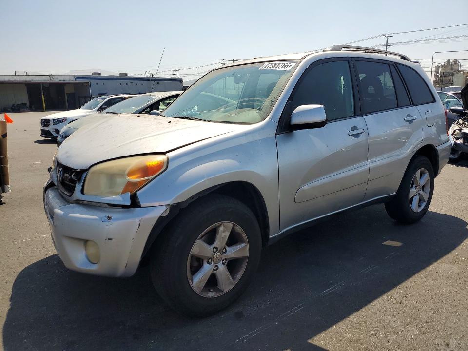 2005 Toyota Rav 4 VIN JTEGD20V950066480 COPART salvage auction — FRONT END, Ca - Salvage Certificate, sold $625 on 2026-07-06 (photo 1)