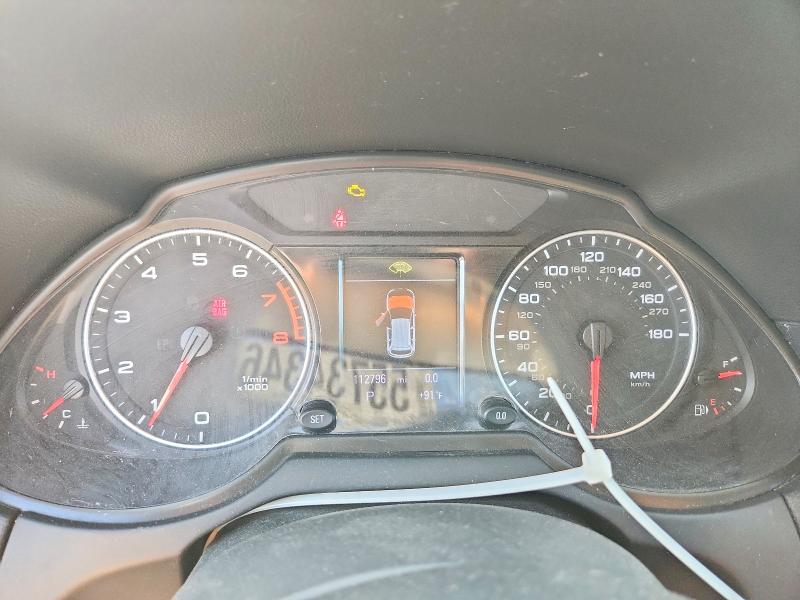 2011 Audi Q5 VIN WA1LFAFP1BA074380 COPART salvage auction — FRONT END, Il - Salvage Certificate, sold $225 on 2026-07-28 (photo 9)