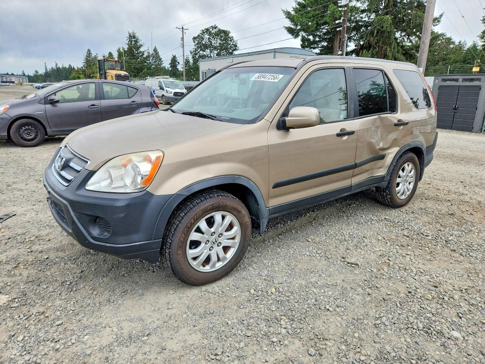 2006 Honda Cr-v VIN JHLRD78886C024815 COPART salvage auction — SIDE, WA - BILL OF SALE, sold $1,050 on 2026-07-10 (photo 1)