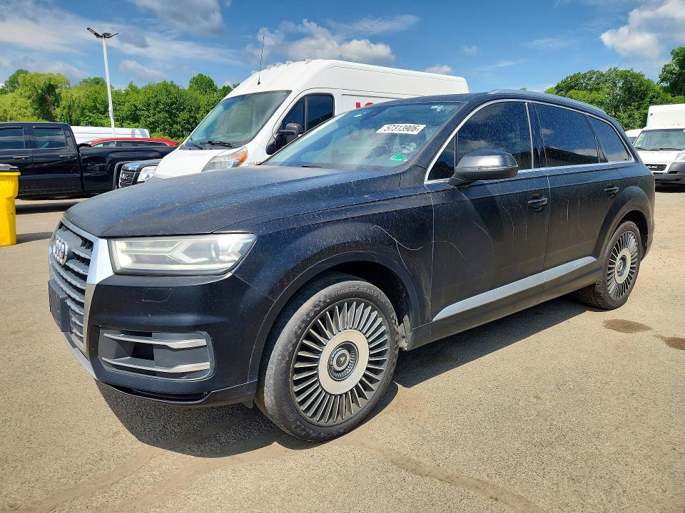 2017 Audi Q7 VIN WA1LAAF72HD040325 COPART salvage auction — VANDALISM, VA - CERTIFICATE OF TITLE (P), sold $7,300 on 2026-07-30 (photo 1)