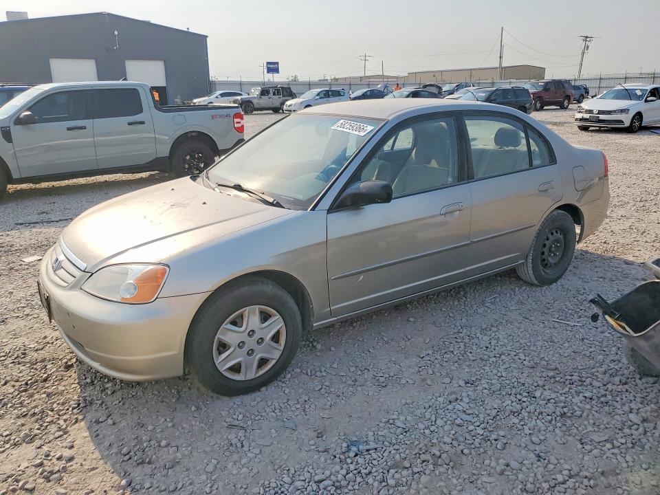2003 Honda Civic VIN 1HGES16503L032962 COPART salvage auction — MINOR DENT/SCRATCHES, Ut - Certificate Of Title, sold $175 on 2026-07-10 (photo 1)