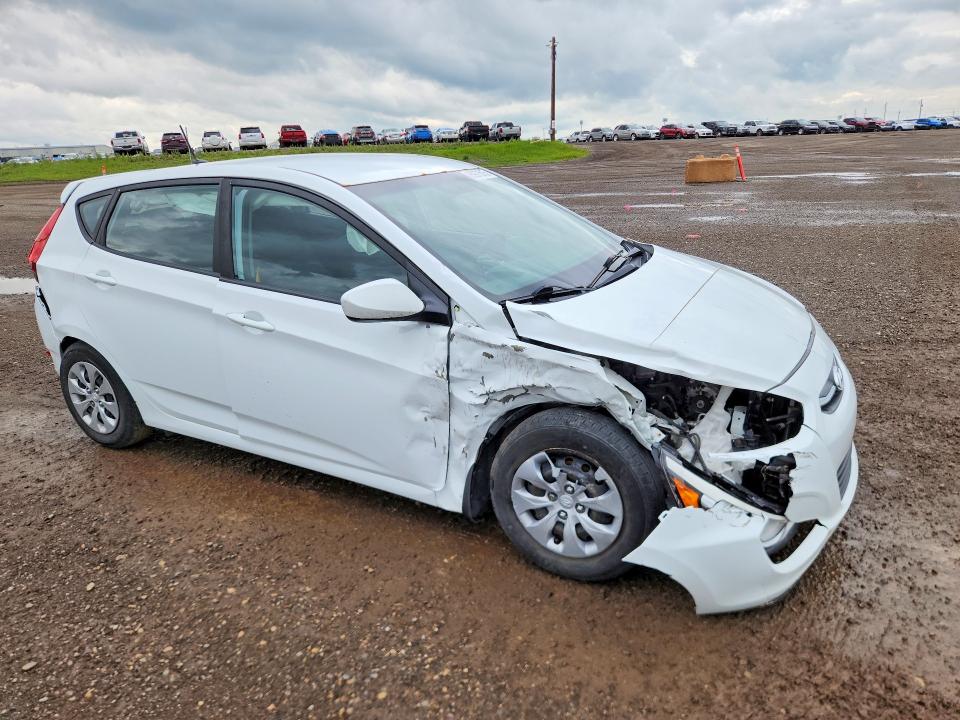 2016 Hyundai Accent VIN KMHCT5AE1GU292400 COPART salvage auction — FRONT END, AB - BOS - SALVAGE, sold $425 on 2026-07-28 (photo 4)