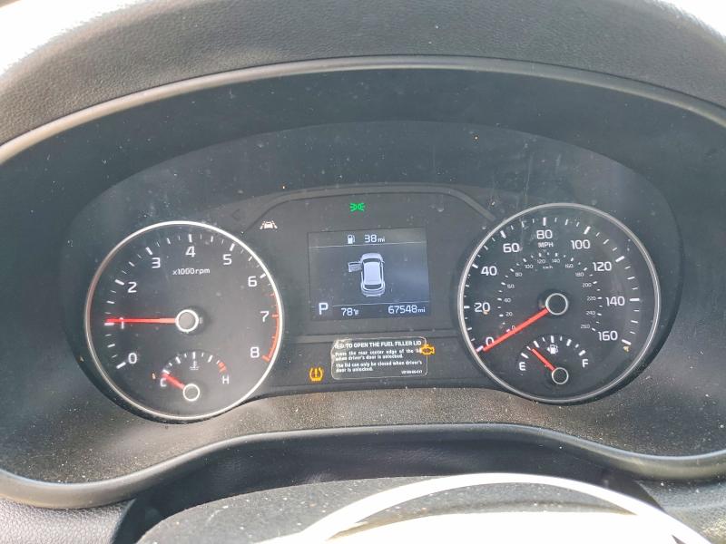 2020 Kia VIN KNDPMCACXL7724836 COPART salvage auction — FRONT END, OH - CERT OF TITLE-SALVAGE, sold $1,700 on 2026-07-23 (photo 9)