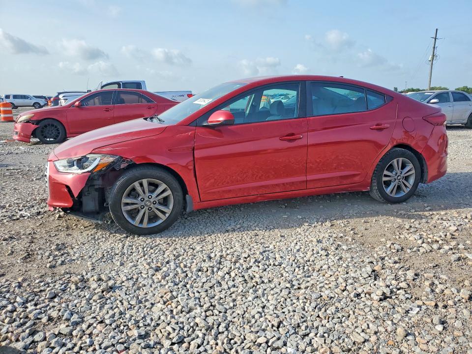 2017 Hyundai VIN KMHD84LF3HU401592 COPART salvage auction — FRONT END, Tx - Salvage Vehicle Title, sold $500 on 2026-07-27 (photo 1)