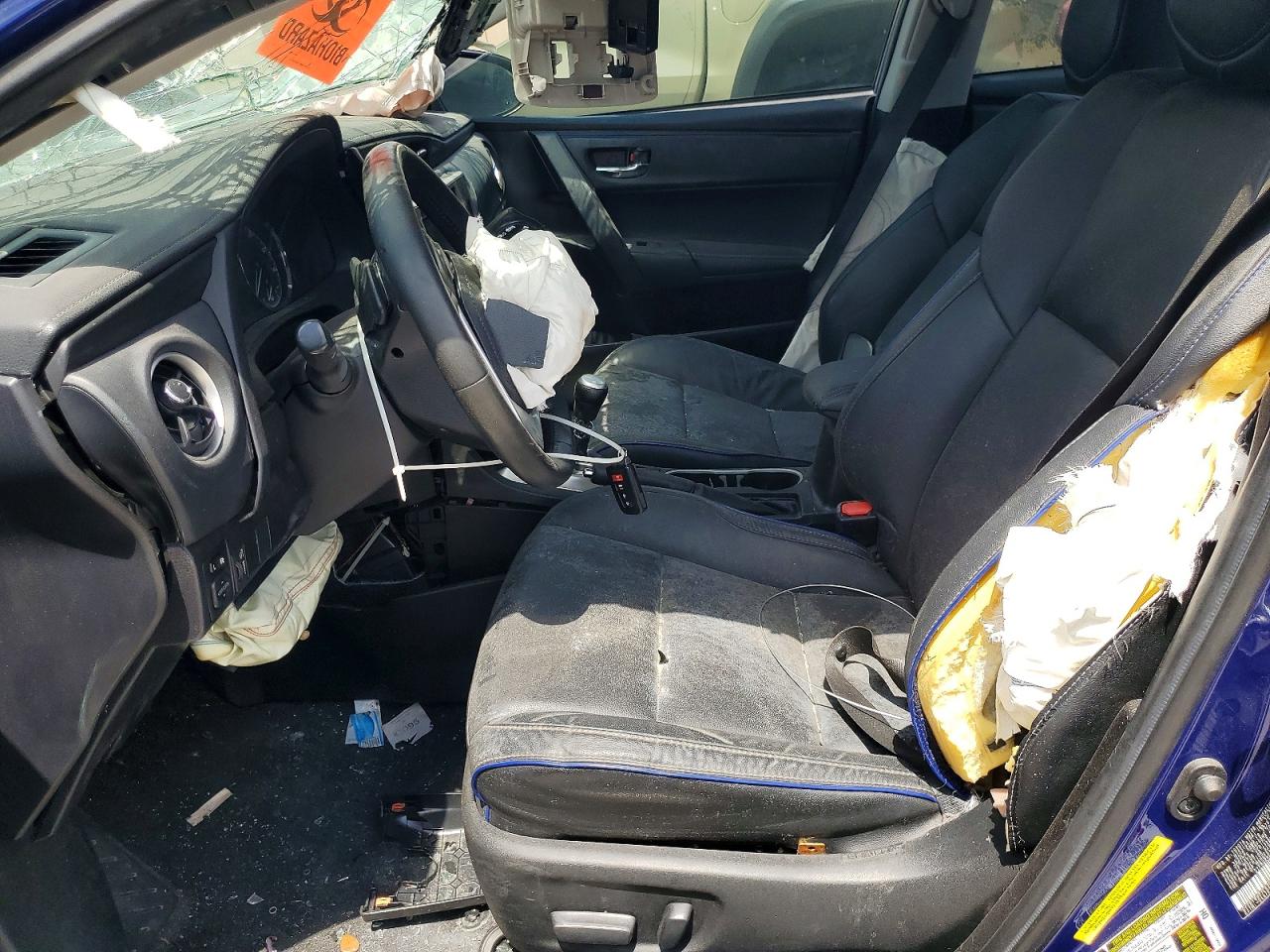 2019 Toyota Corolla VIN 5YFBURHEXKP925363 COPART salvage auction — Front End, TX - CERTIFICATE OF TITLE, sold $3,300 on 2026-07-08 (photo 7)