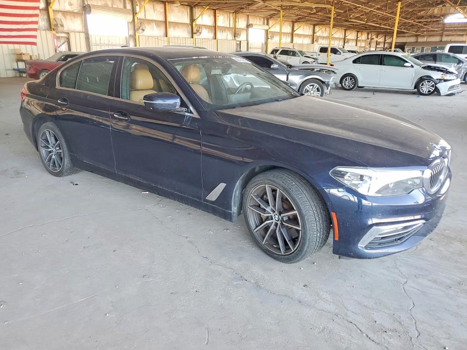 2018 BMW 5er VIN WBAJE7C55JWD49644 COPART salvage auction — MINOR DENT/SCRATCHES, Fl - Certificate Of Title, sold $4,100 on 2026-07-27 (photo 4)