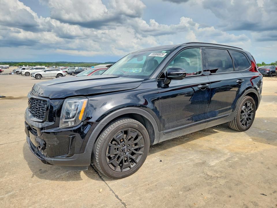 2022 Kia Telluride VIN 5XYP5DHC6NG199045 COPART salvage auction — FRONT END, Tx - Salvage Vehicle Title, sold $5,800 on 2026-07-23 (photo 1)
