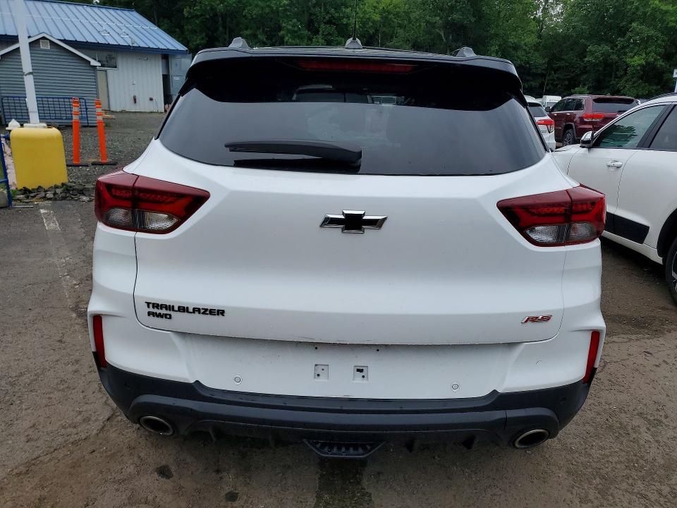 2021 Chevrolet Trailblazer VIN KL79MUSL8MB002841 COPART salvage auction — ROLLOVER, In - Certificate Of Title, sold $4,700 on 2026-07-30 (photo 6)