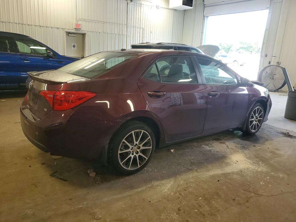 2017 Toyota Corolla VIN 5YFBURHE3HP642652 COPART salvage auction — FRONT END, Mn - Cert Of Title-Salvage, sold $5,100 on 2026-07-07 (photo 3)