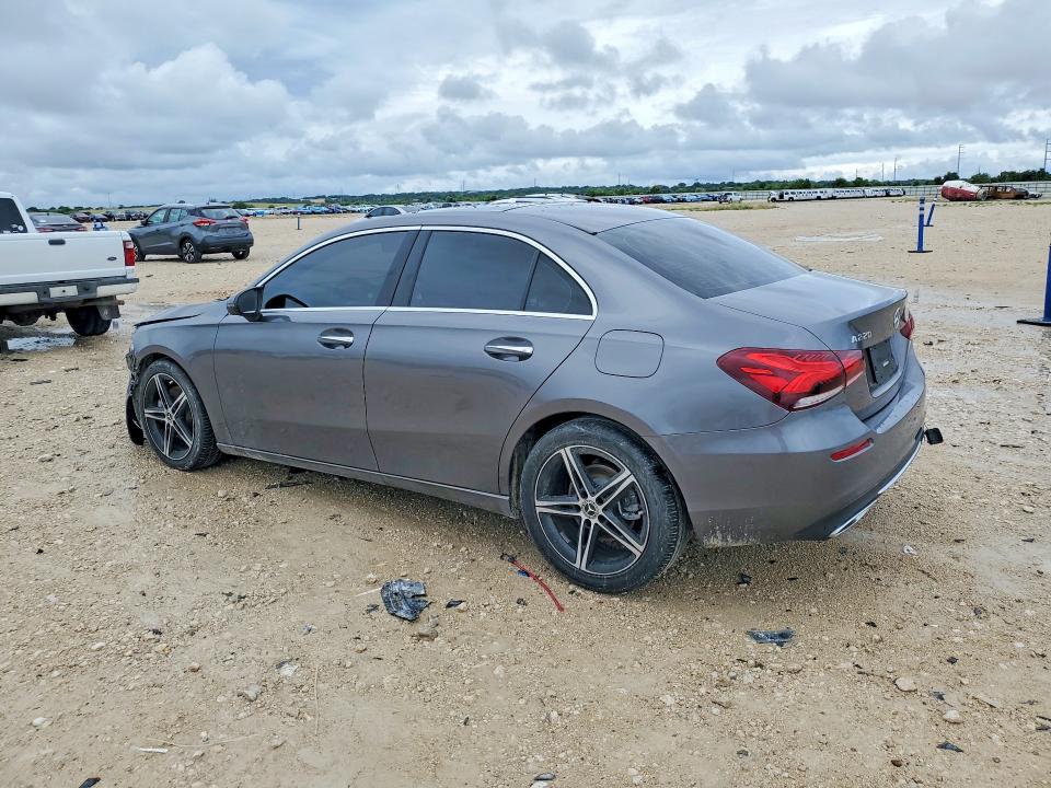 2022 Mercedes-benz A-klasse VIN W1K3G4EB2NJ363384 COPART salvage auction — FRONT END, Tx - Salvage Vehicle Title, sold $150 on 2026-07-30 (photo 2)