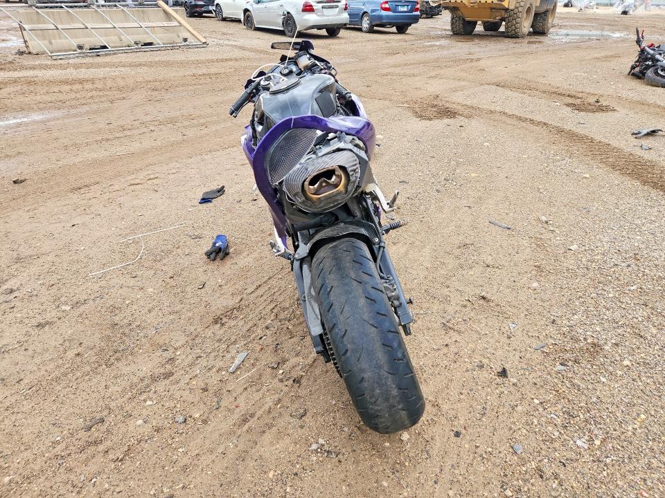 2008 Honda Cbr VIN JH2PC40088M101683 COPART salvage auction — SIDE, Il - Salvage Certificate, sold $825 on 2026-07-23 (photo 4)