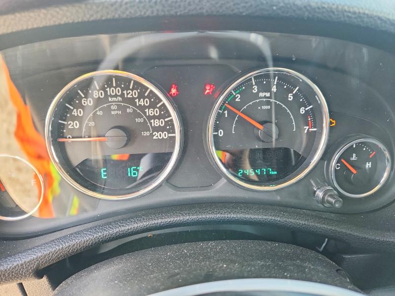 2014 Jeep Wrangler / VIN 1C4AJWAG0EL294649 COPART salvage auction — FRONT END, Ab - Bos - Salvage, sold $300 on 2026-07-23 (photo 9)