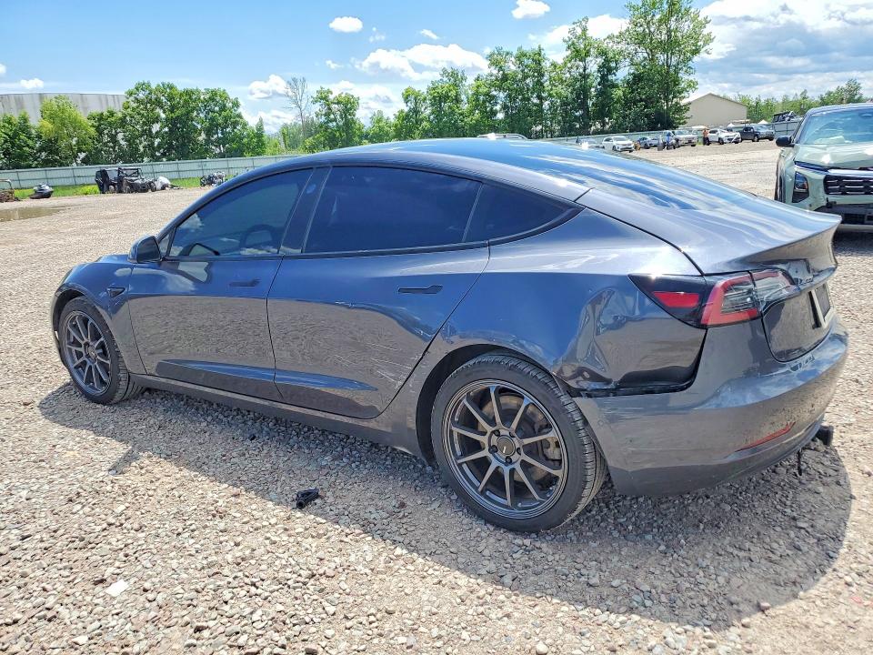 2022 Tesla Model 3 VIN 5YJ3E1EB6NF187042 COPART salvage auction — REAR END, Ny - Mv-907A Salvage Certificate, sold $7,600 on 2026-07-20 (photo 2)