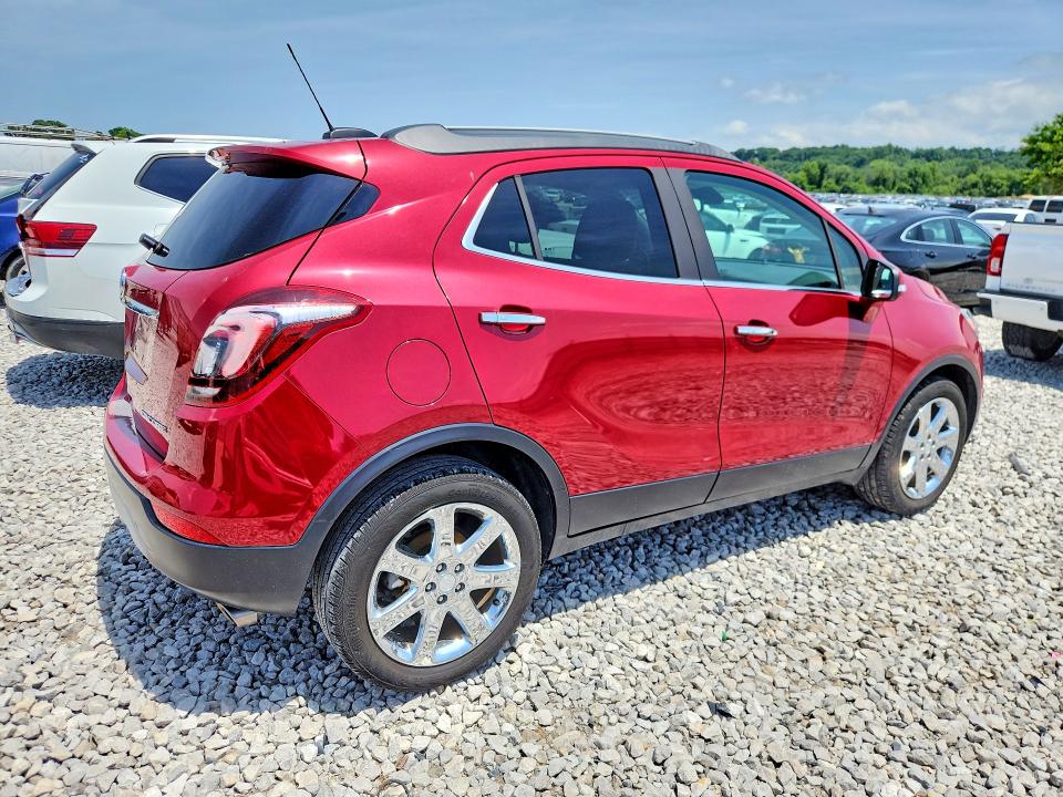 2018 Buick Encore VIN KL4CJCSM6JB713061 COPART salvage auction — HAIL, Il - Salvage Certificate, sold $3,000 on 2026-07-20 (photo 3)