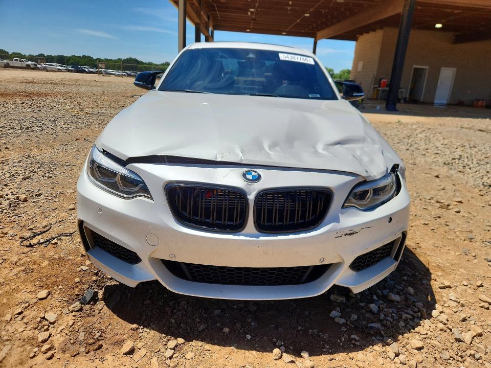 2019 BMW M2 VIN WBA2J5C54KVC07961 COPART salvage auction — FRONT END, Al - Cert Of Title-Salvage Title, sold $12,300 on 2026-07-08 (photo 5)