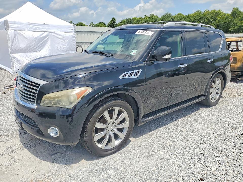 2012 Infiniti VIN JN8AZ2NF7C9515634 COPART salvage auction — MECHANICAL, La - Certificate Of Title, sold $1,200 on 2026-07-27 (photo 1)