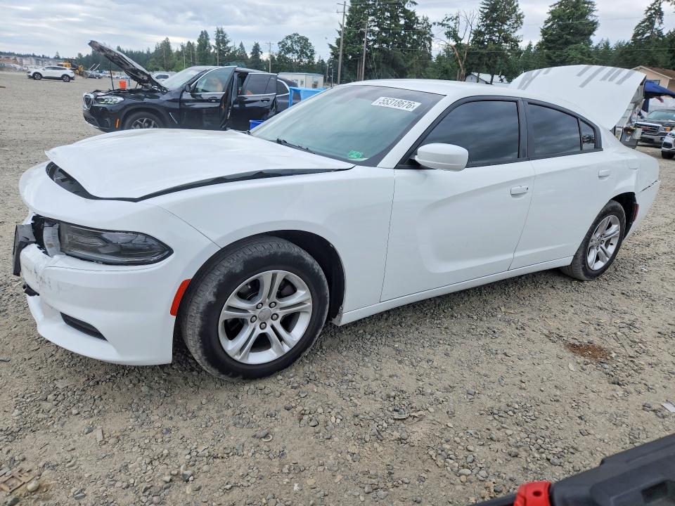 2020 Dodge Charger VIN 2C3CDXBG4LH116410 COPART salvage auction — REAR END, Wa - Bill Of Sale, sold $2,450 on 2026-07-02 (photo 1)
