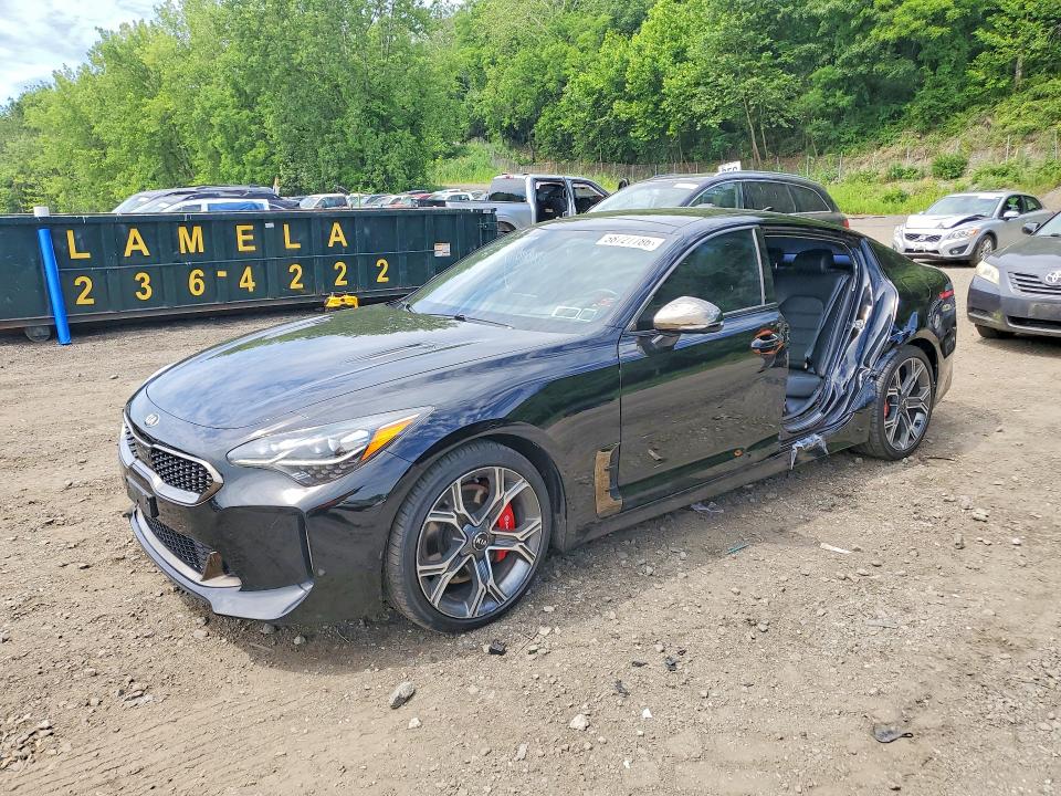 2018 Kia VIN KNAE55LC2J6038982 COPART salvage auction — SIDE, NY - MV-907A SALVAGE CERTIFICATE, sold $5,700 on 2026-07-02 (photo 1)