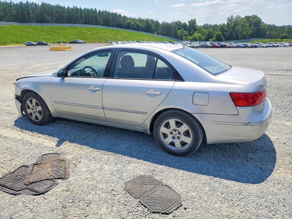 2009 Hyundai Sonata VIN 5NPET46C69H523576 COPART salvage auction — FRONT END, NC - SALVAGE CERTIFICATE OF TITLE, sold $150 on 2026-07-23 (photo 2)