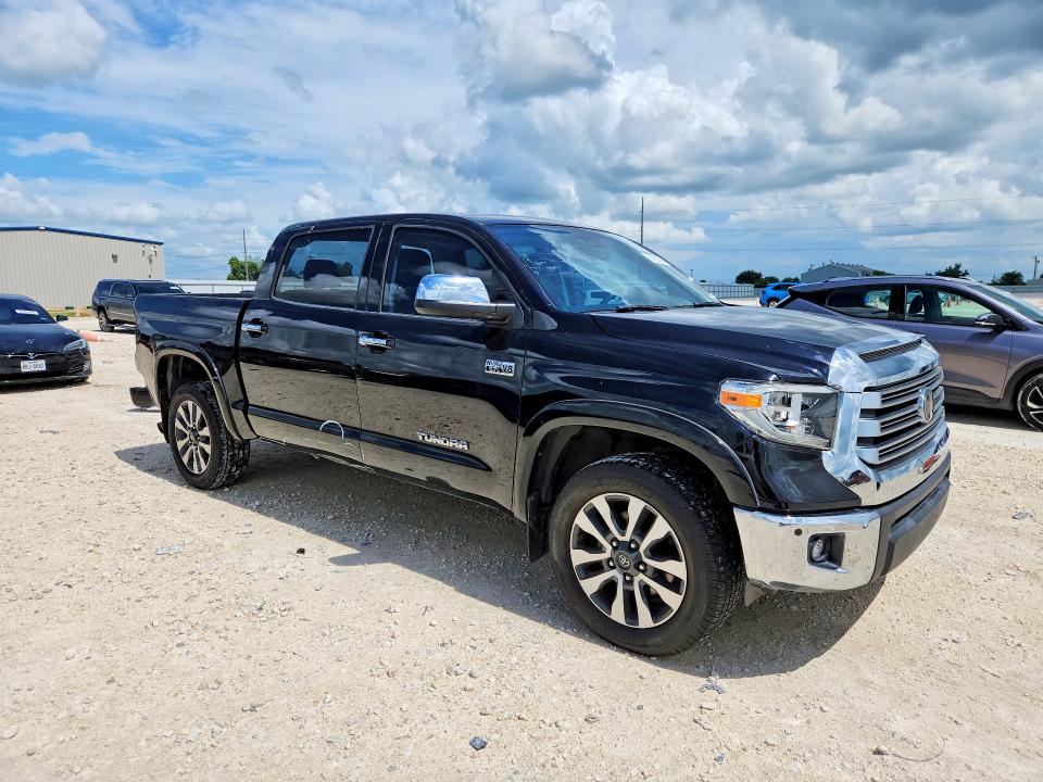 2020 Toyota Tundra VIN 5TFHY5F16LX885664 COPART salvage auction — REAR END, Tx - Salvage Vehicle Title, sold $12,200 on 2026-07-23 (photo 4)