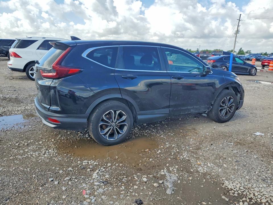 2022 Honda VIN 7FARW1H52NE021439 COPART salvage auction — SIDE, TX - SALVAGE VEHICLE TITLE (P), sold $7,400 on 2026-07-23 (photo 3)