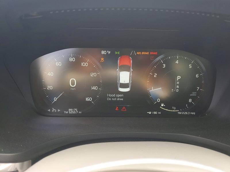2020 Volvo S60 VIN 7JRA22TK2LG049026 COPART salvage auction — REAR END, Pa - Certificate Of Salvage, sold $7,000 on 2026-07-17 (photo 9)