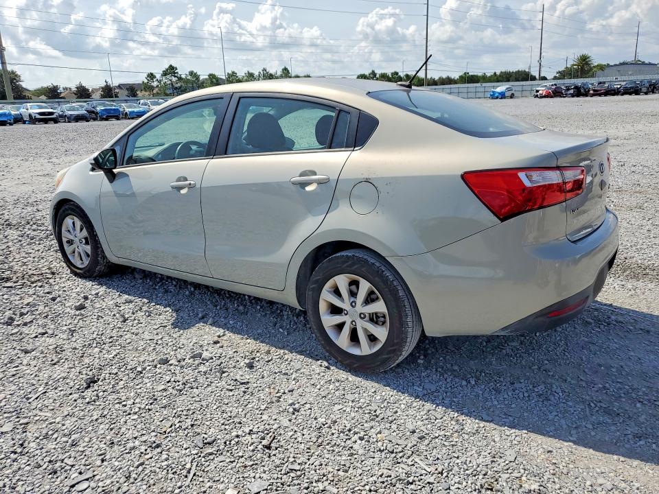 2012 Kia Rio VIN KNADN4A39C6090184 COPART salvage auction — FRONT END, Fl - Cert Of Title Slvg Rebuildable, sold $525 on 2026-07-10 (photo 2)