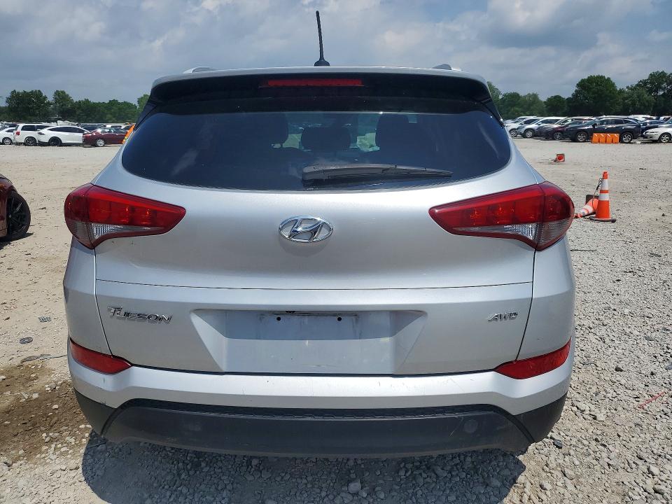 2017 Hyundai Tucson VIN KM8J3CA47HU521327 COPART salvage auction — FRONT END, Salvage Title, sold $1,250 on 2026-07-10 (photo 6)