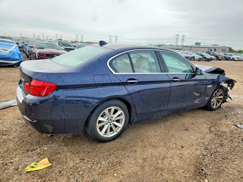 2015 BMW 5er VIN WBA5A7C50FD627590 COPART salvage auction — FRONT END, Il - Salvage Certificate, sold $550 on 2026-08-18 (photo 3)