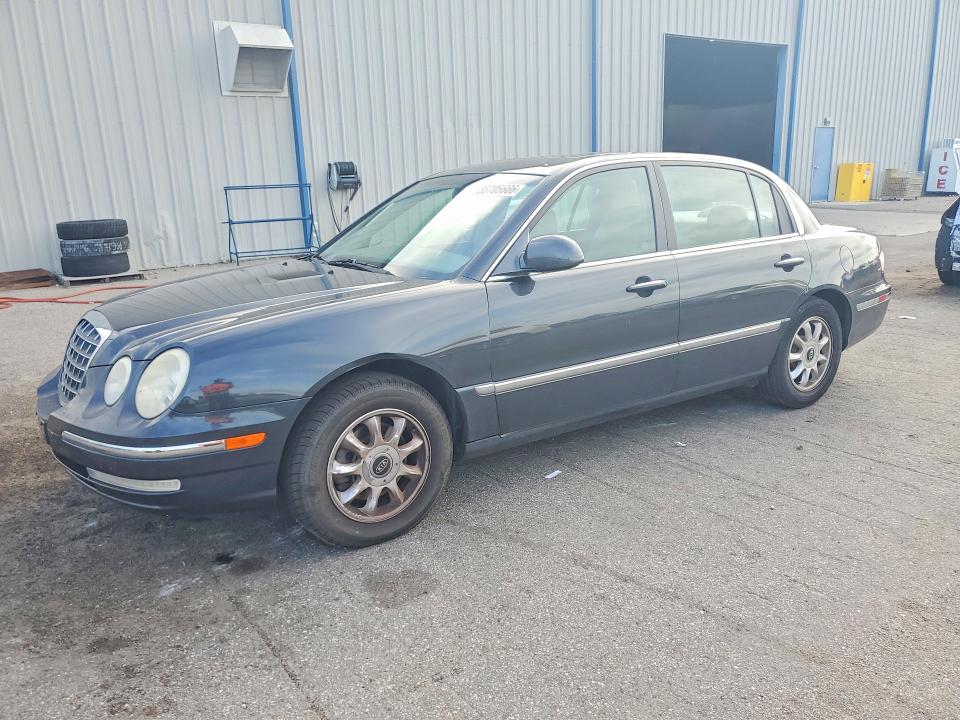 2005 Kia Amanti VIN KNALD124955080493 COPART salvage auction — UNDERCARRIAGE, Fl - Cert Of Title Slvg Rebuildable, sold $350 on 2026-07-08 (photo 1)