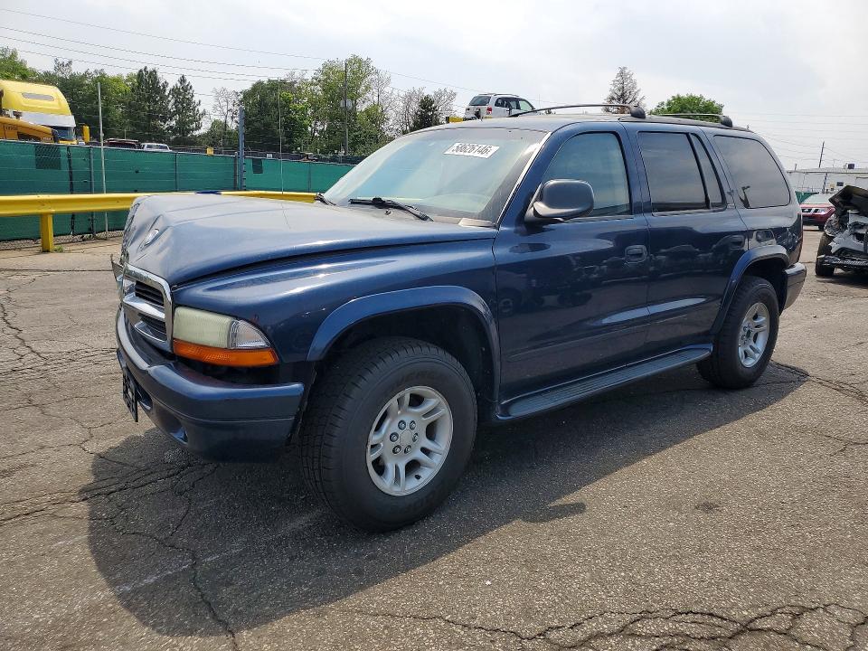 2002 Dodge Durango VIN 1B4HS48N42F187650 COPART salvage auction — FRONT END, CO - PUBLIC - SALVAGE TITLE (P), sold $500 on 2026-07-09 (photo 1)