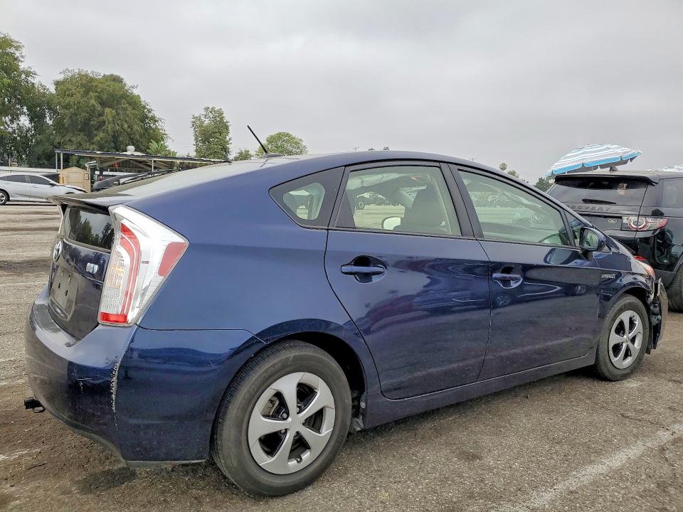 2015 Toyota Prius VIN JTDKN3DU5F0444511 COPART salvage auction — FRONT END, Ca - Salvage Certificate, sold $2,200 on 2026-07-31 (photo 3)