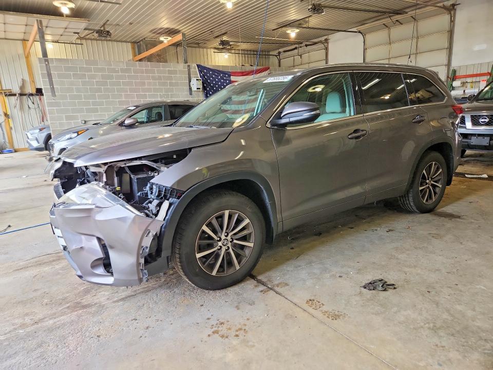 2018 Toyota VIN 5TDJZRFHXJS858148 COPART salvage auction — FRONT END, MO - SALVAGE CERTIFICATE OF TITLE, sold $8,800 on 2026-07-28 (photo 1)