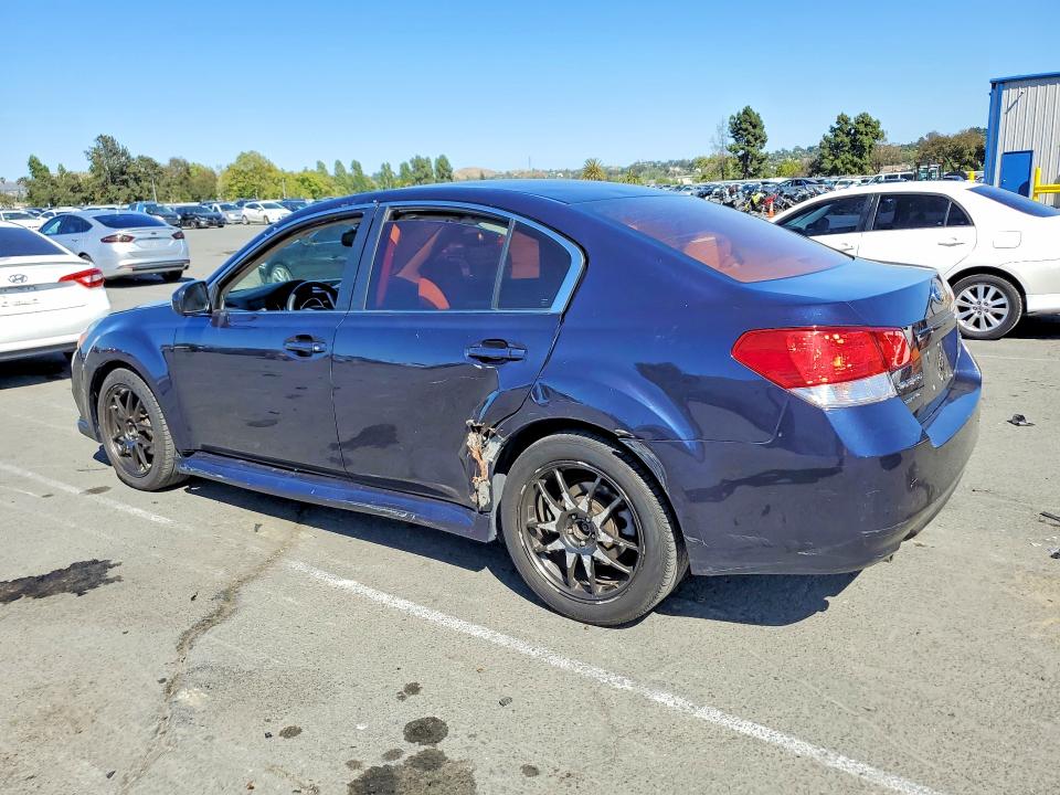 2012 Subaru LEGACY VIN 4S3BMBB63C3034897 COPART salvage auction — SIDE, Ca - Salvage Certificate, sold $1,100 on 2026-07-24 (photo 2)