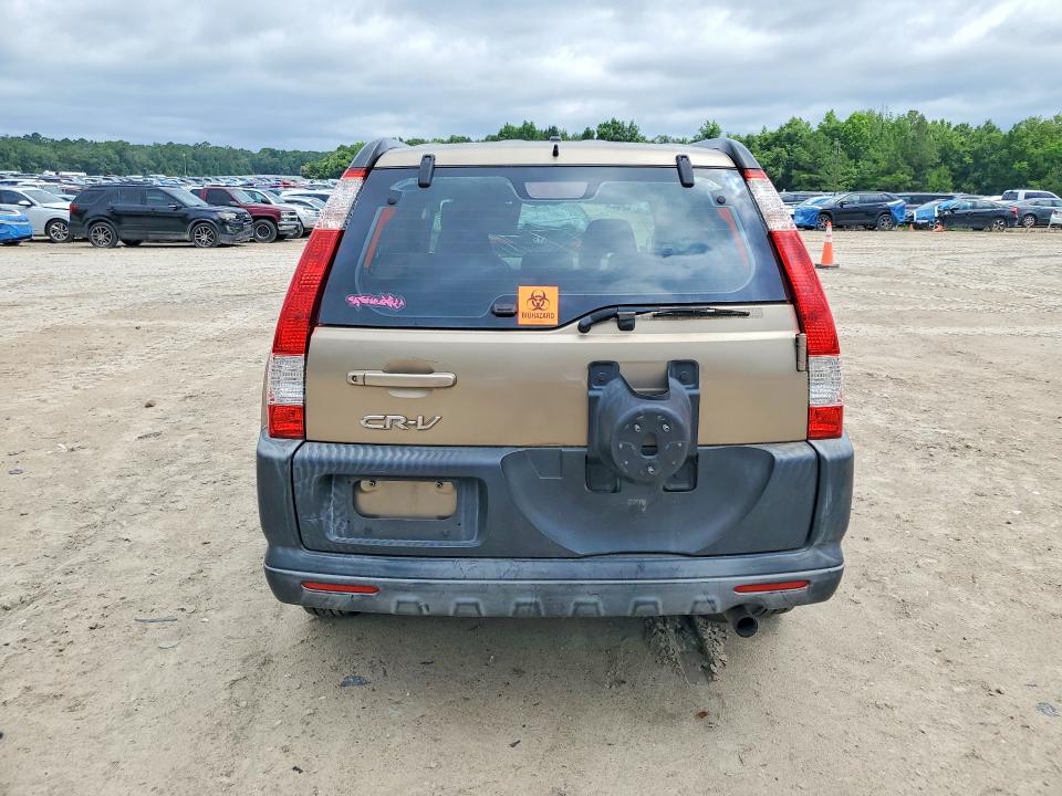 2006 Honda Cr-v VIN JHLRD68596C020272 COPART salvage auction — SIDE, Fl - Cert Of Title Slvg Rebuildable, sold $350 on 2026-07-24 (photo 6)