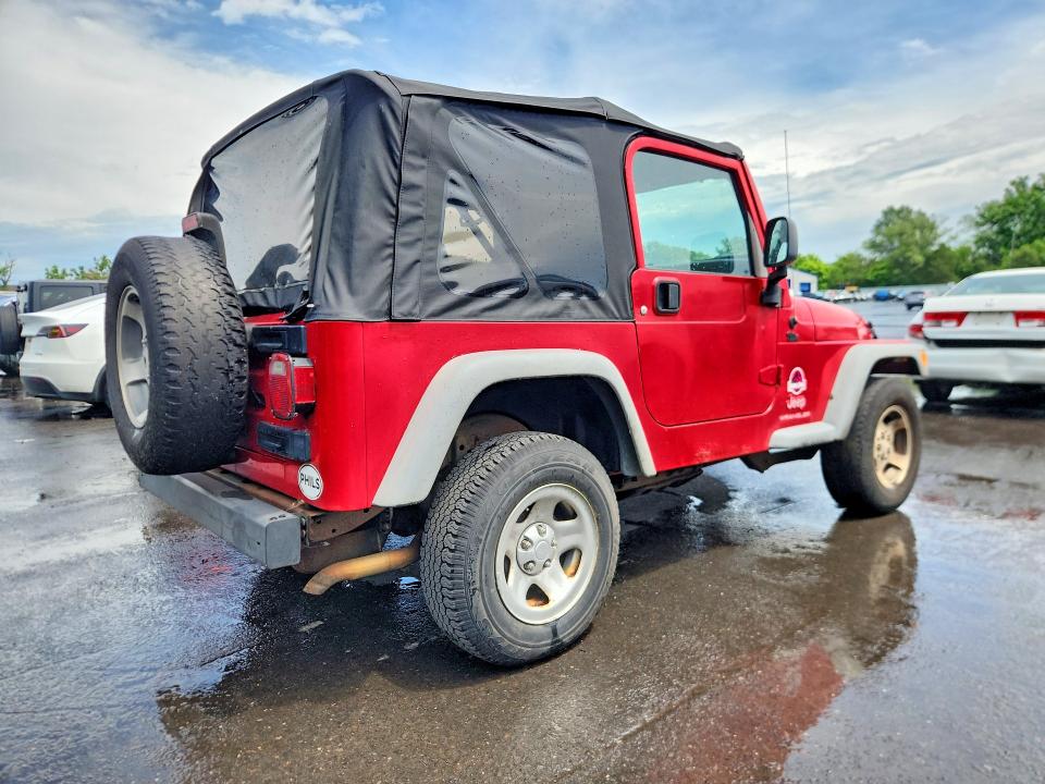 2006 Jeep Wrangler / VIN 1J4FA29136P754468 COPART salvage auction — MINOR DENT/SCRATCHES, Nj - Certificate Of Title, sold $450 on 2026-07-09 (photo 3)