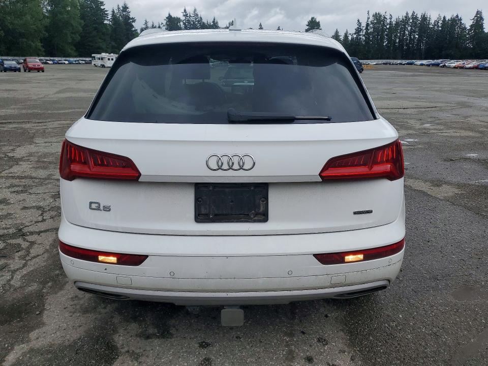 2019 Audi Q5 VIN WA1BNAFY5K2124389 COPART salvage auction — FRONT END, Wa - Bill Of Sale, sold $8,500 on 2026-07-20 (photo 6)
