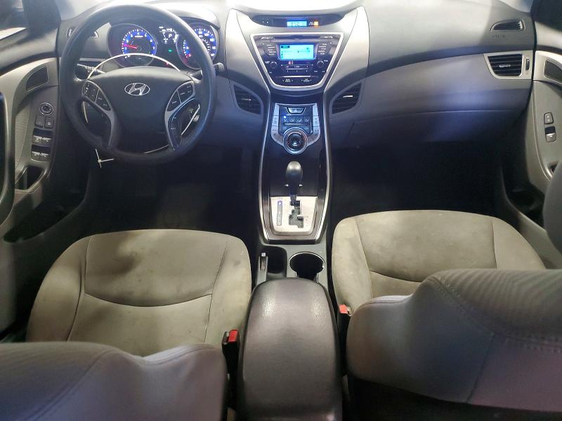 2013 Hyundai Elantra VIN KMHDH4AE4DU973551 COPART salvage auction — FRONT END, VA - CERTIFICATE OF TITLE, sold $1,150 on 2026-07-02 (photo 8)
