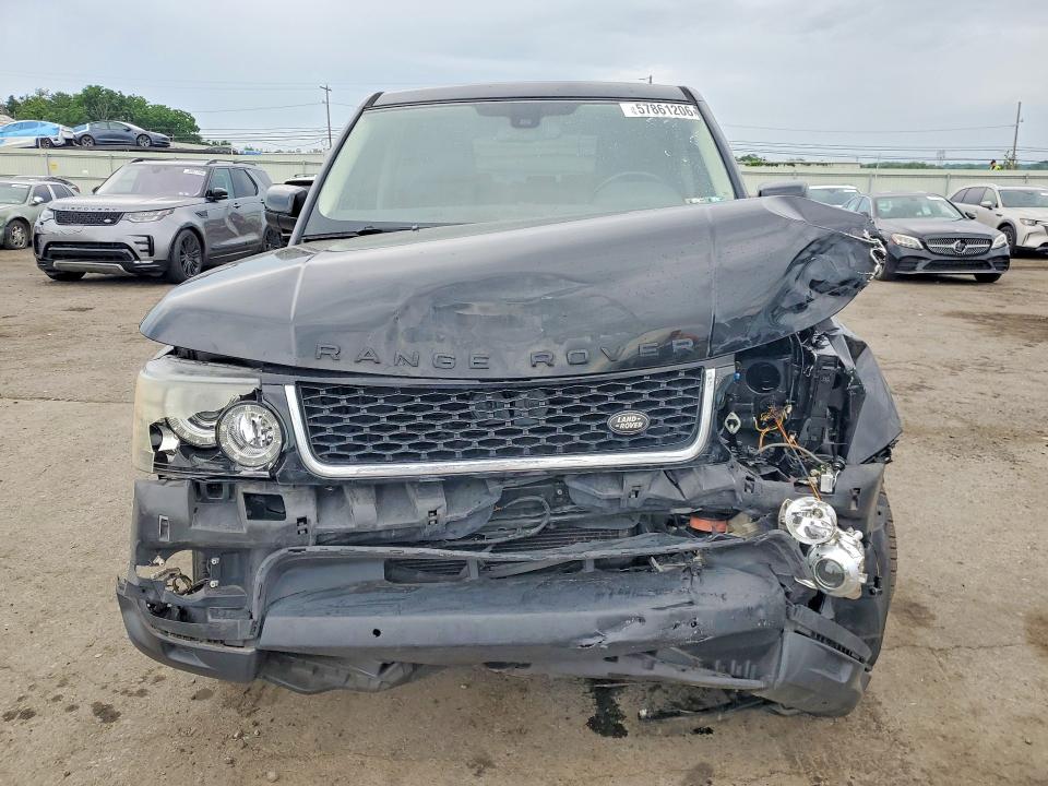 2012 Land rover RANGE ROVER VIN SALSH2E46BA269828 COPART salvage auction — FRONT END, PA - CERTIFICATE OF SALVAGE, sold $1,100 on 2026-07-10 (photo 5)